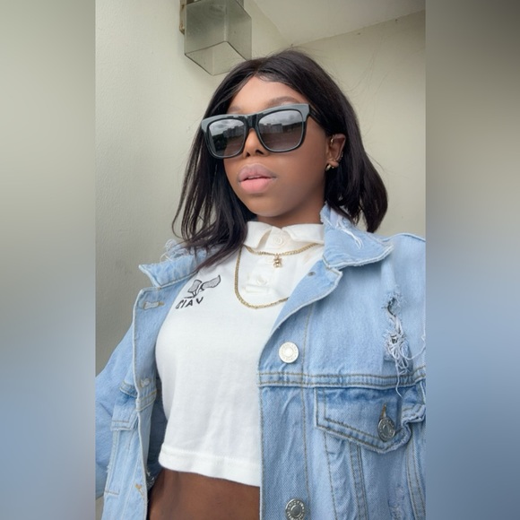 💯 - New Authentic Gucci Grey Rectangular Sunglasses GG0158SN 001 - Picture 10 of 15